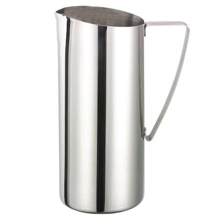 Slim Water Pitcher, 1.9L, Polished Stainless Steel